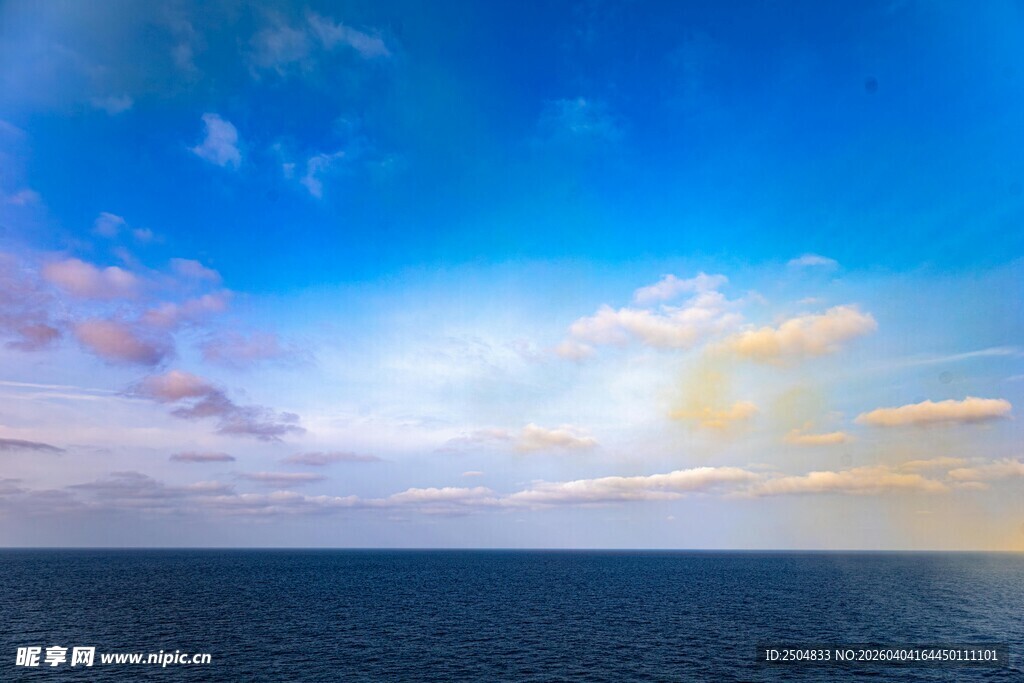 海上壮丽天空美景