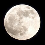 满月特写