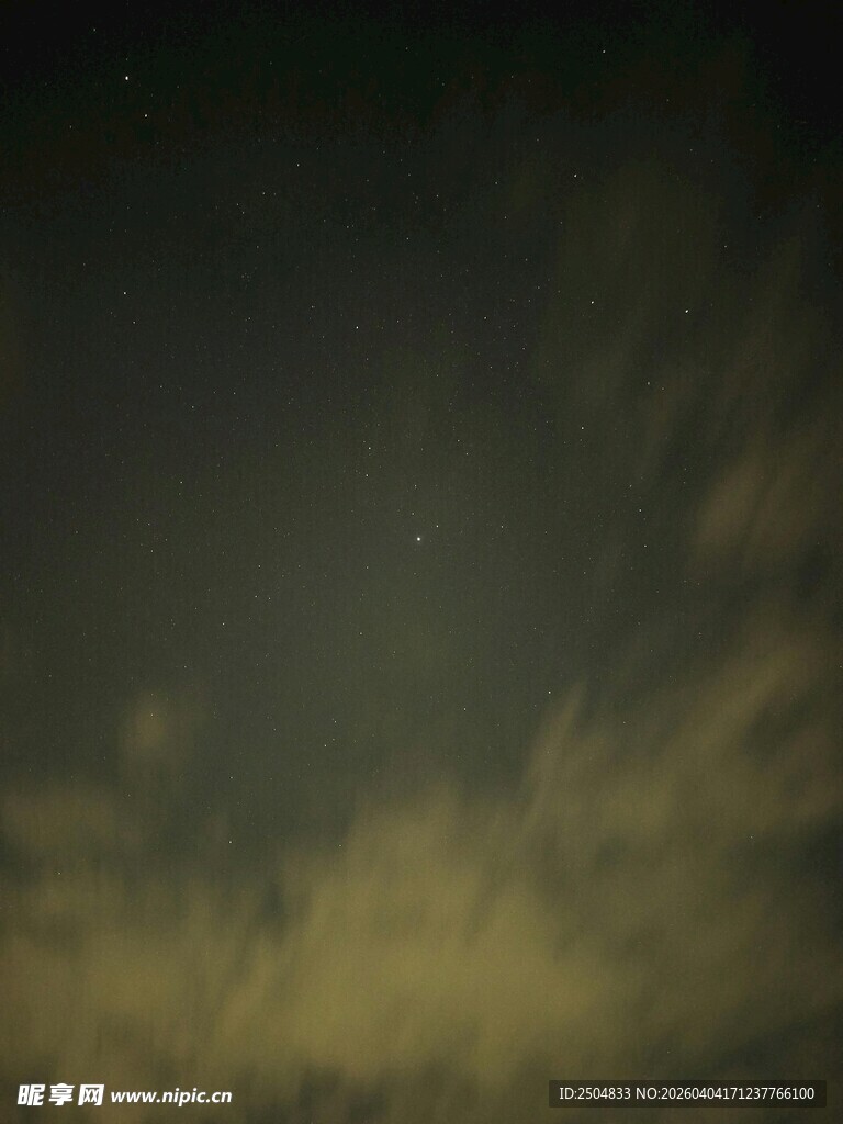 黄昏时分的天空云彩