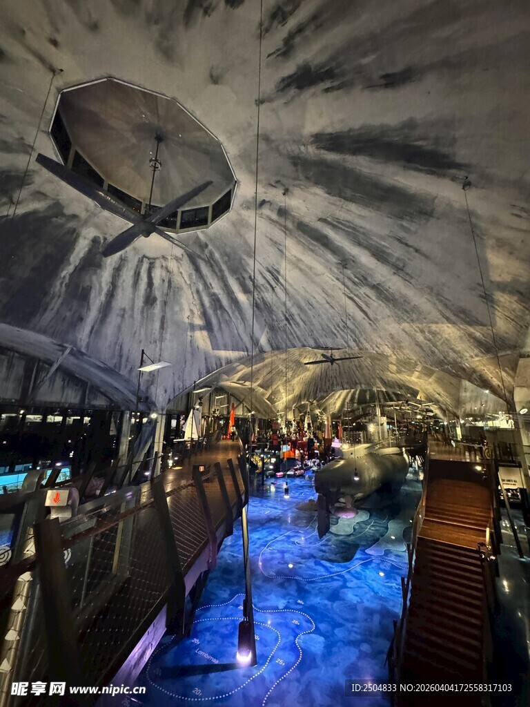 梦幻科幻城市夜景景观