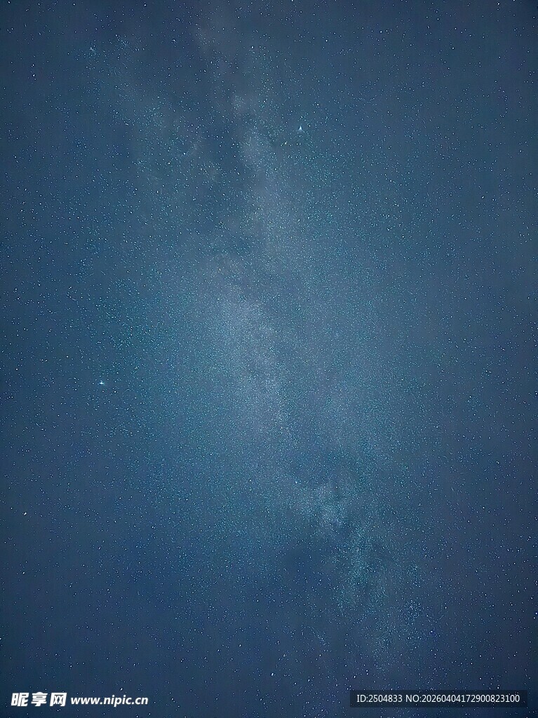 深邃星空 梦幻银河景象