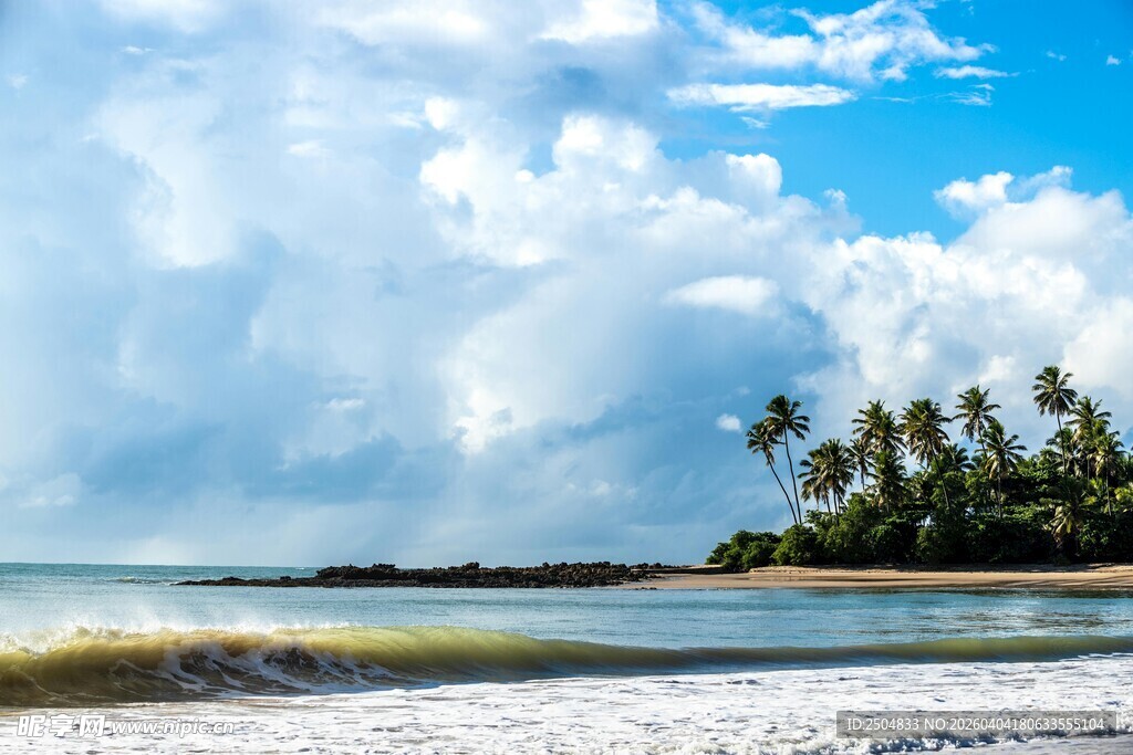 热带海岛美丽风光