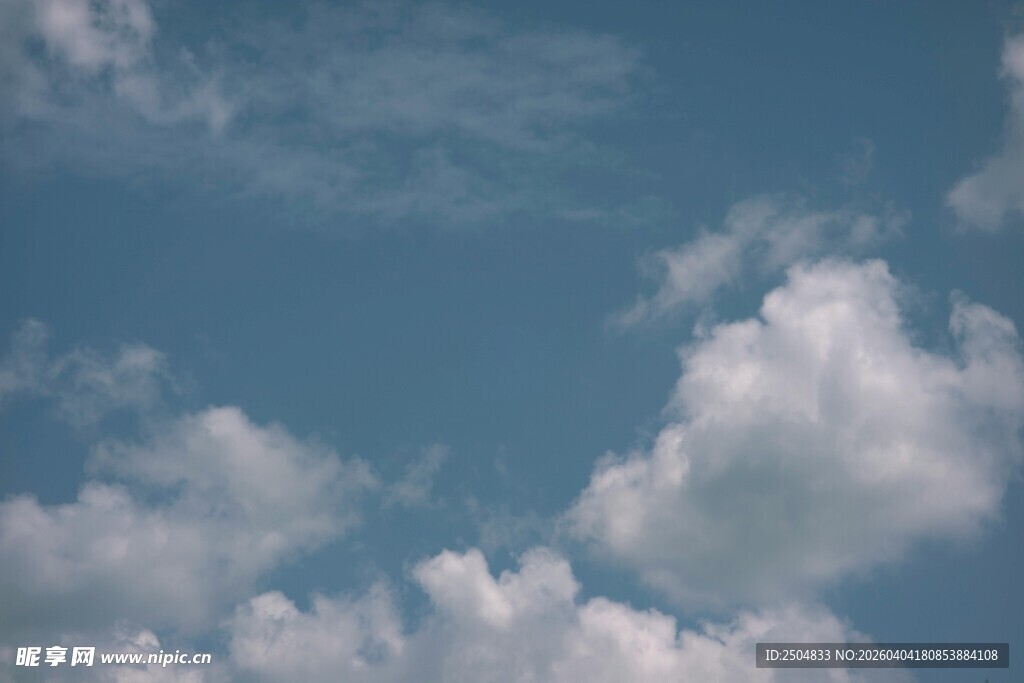 蓝天白云美景