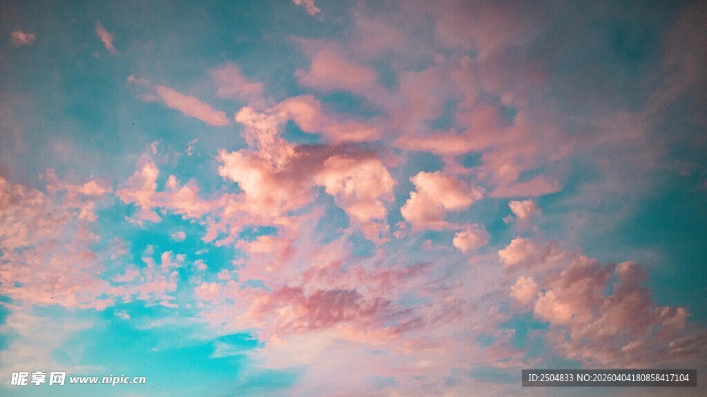 梦幻绚丽云彩天空景象