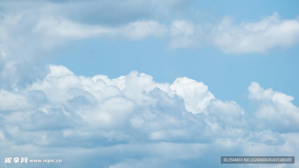 蓝天白云美景