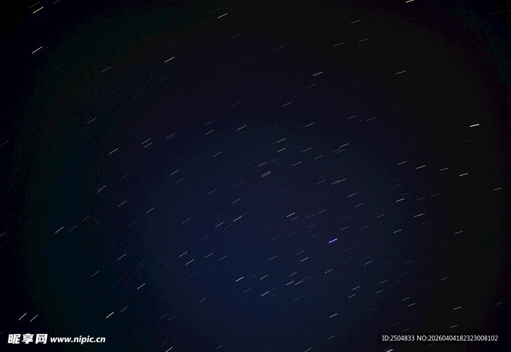 深邃星空 闪烁繁星点点