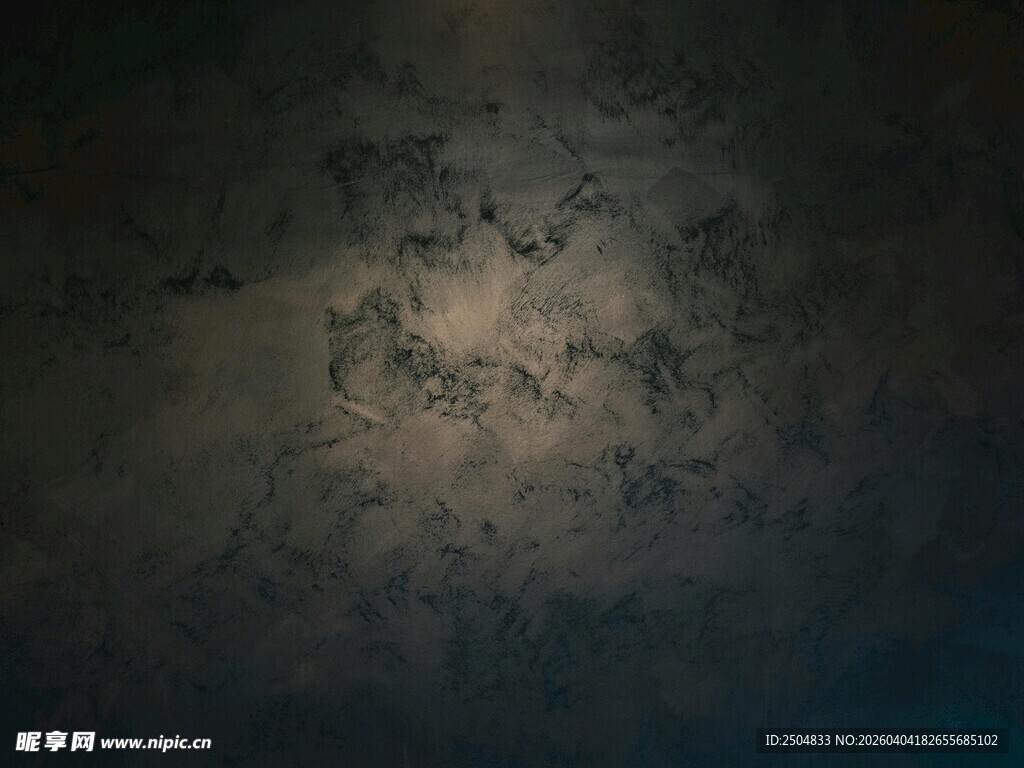 深邃夜空下的朦胧景象