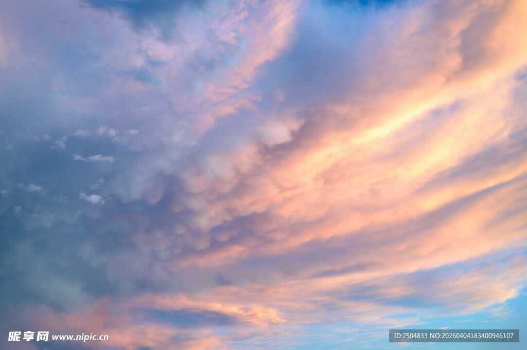 梦幻绚烂天空美景