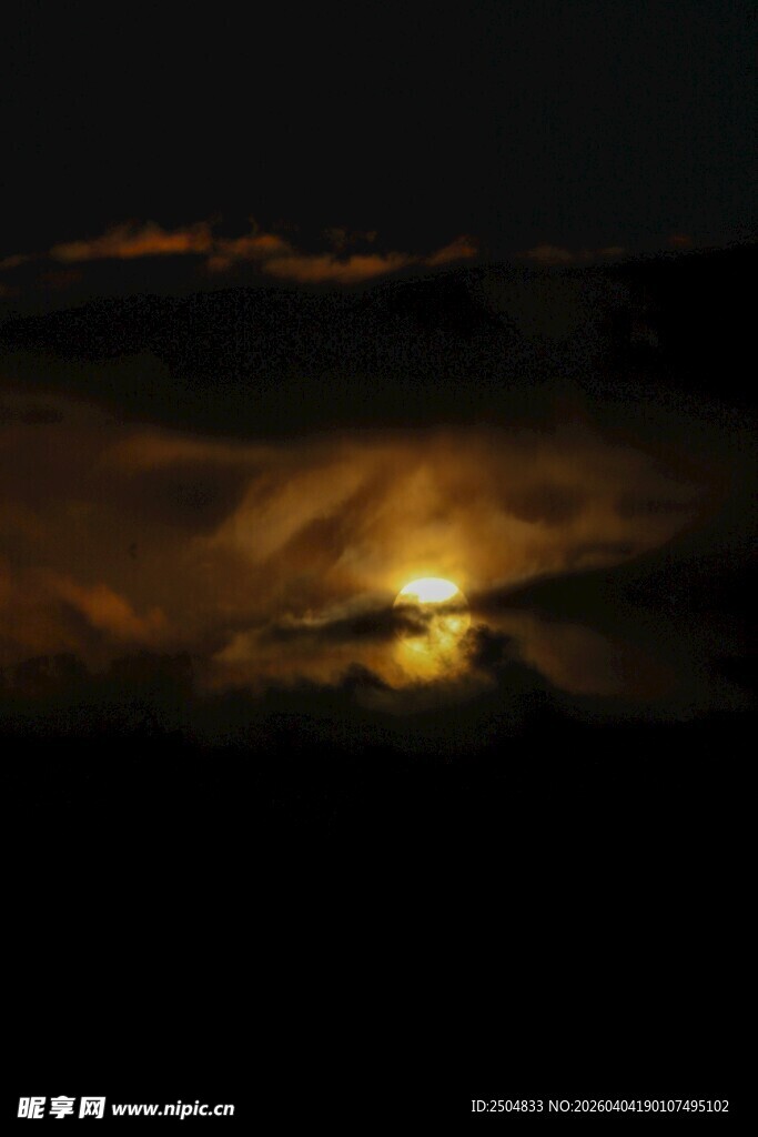 夜幕下的梦幻光影