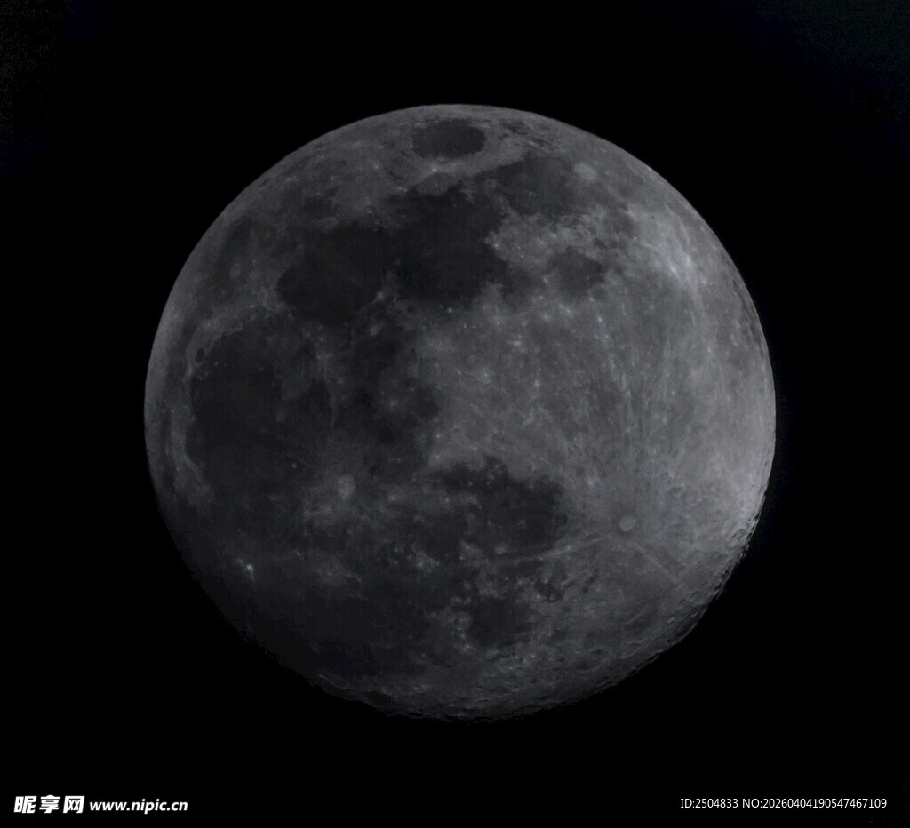 满月特写