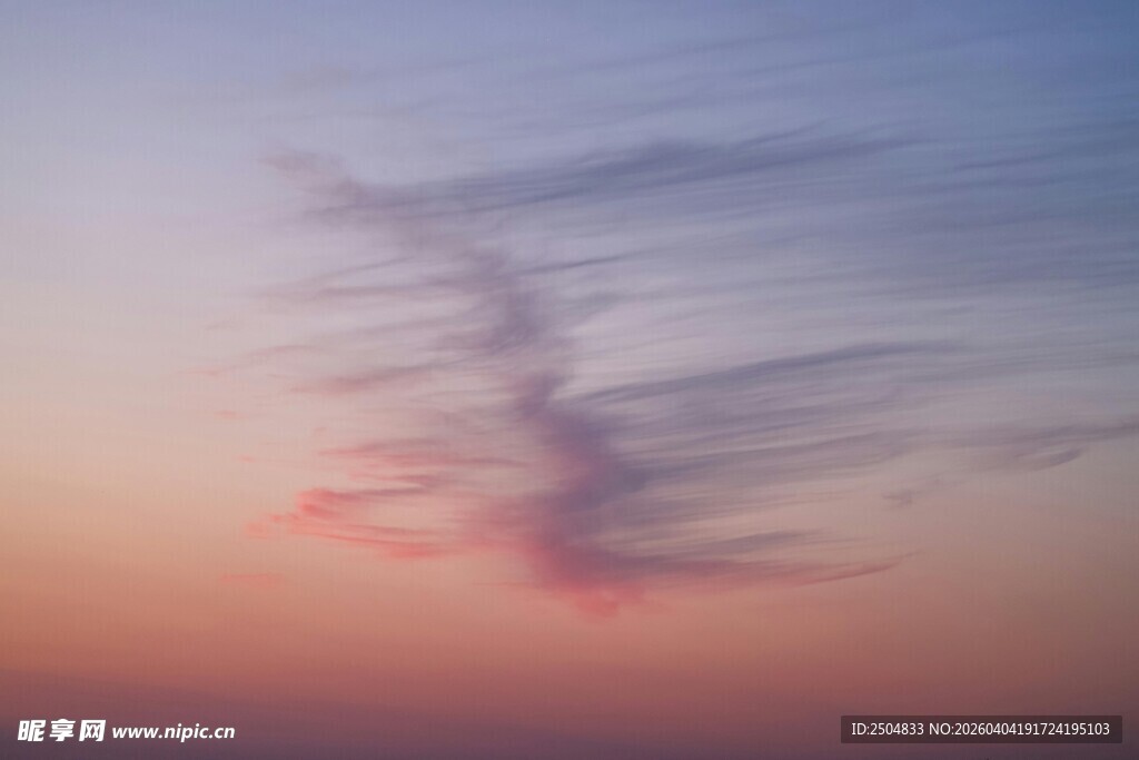 梦幻天空晚霞云彩美景