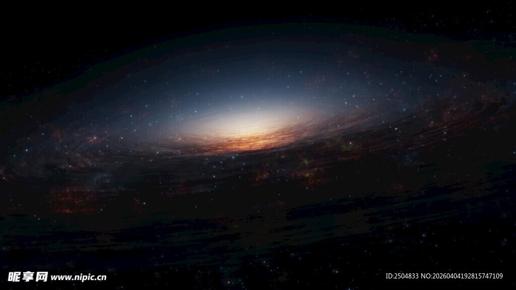 宇宙星系壮丽景象