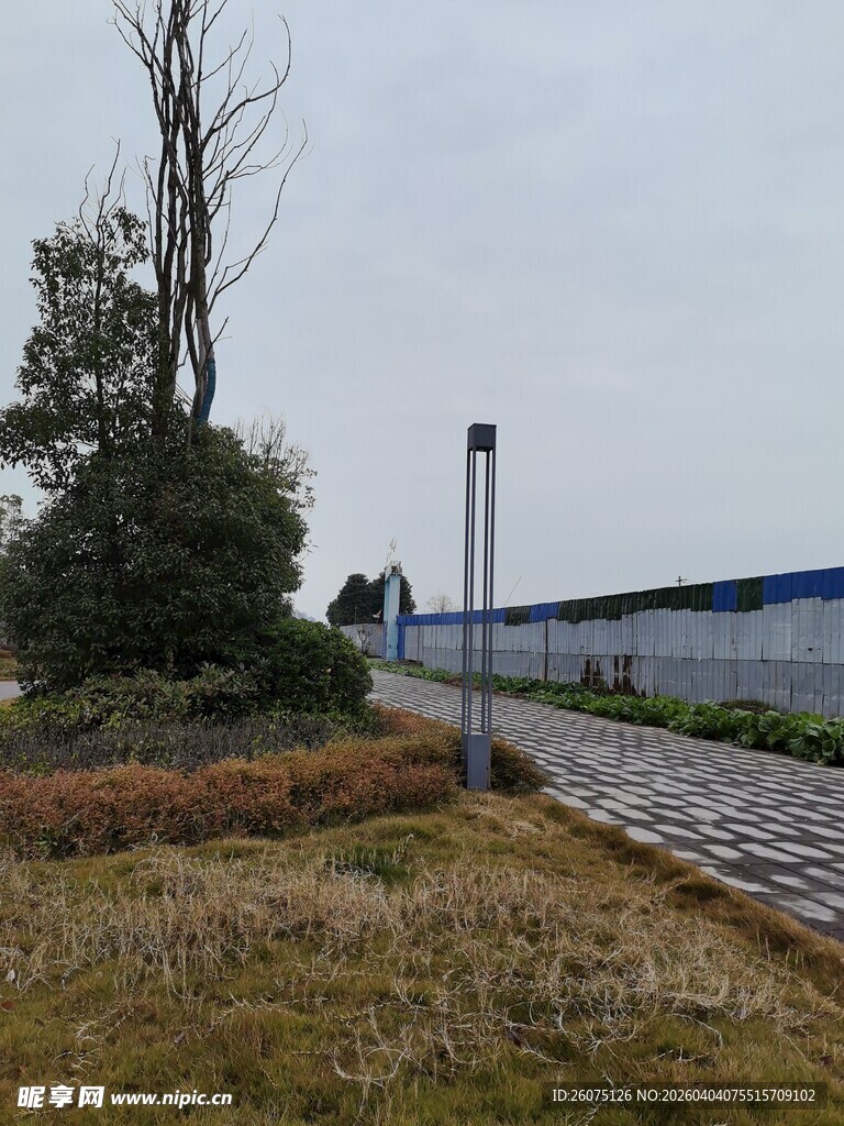 户外园区景观场景