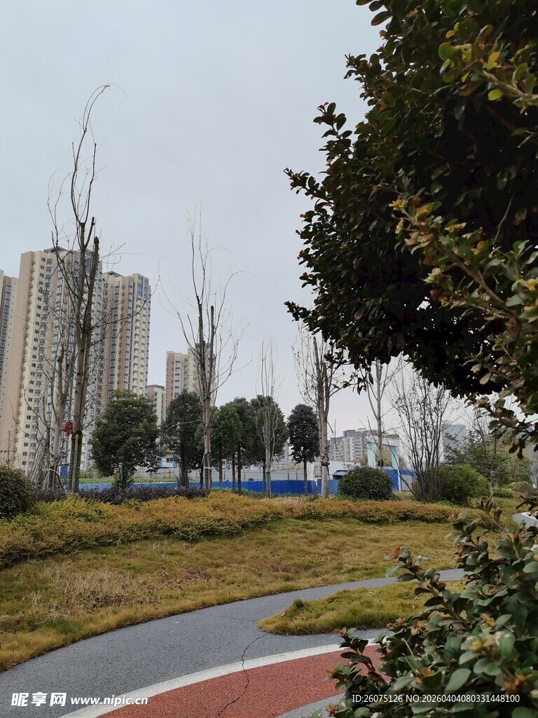 城市中的休闲步道景观