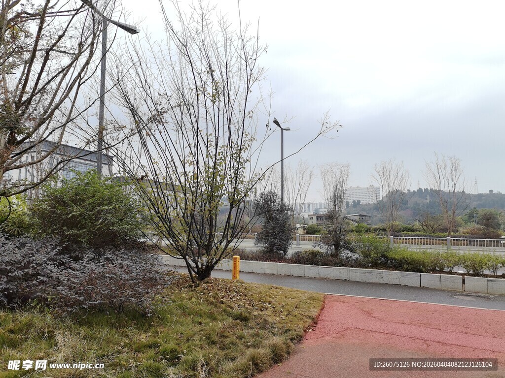 城市户外休闲步道景观