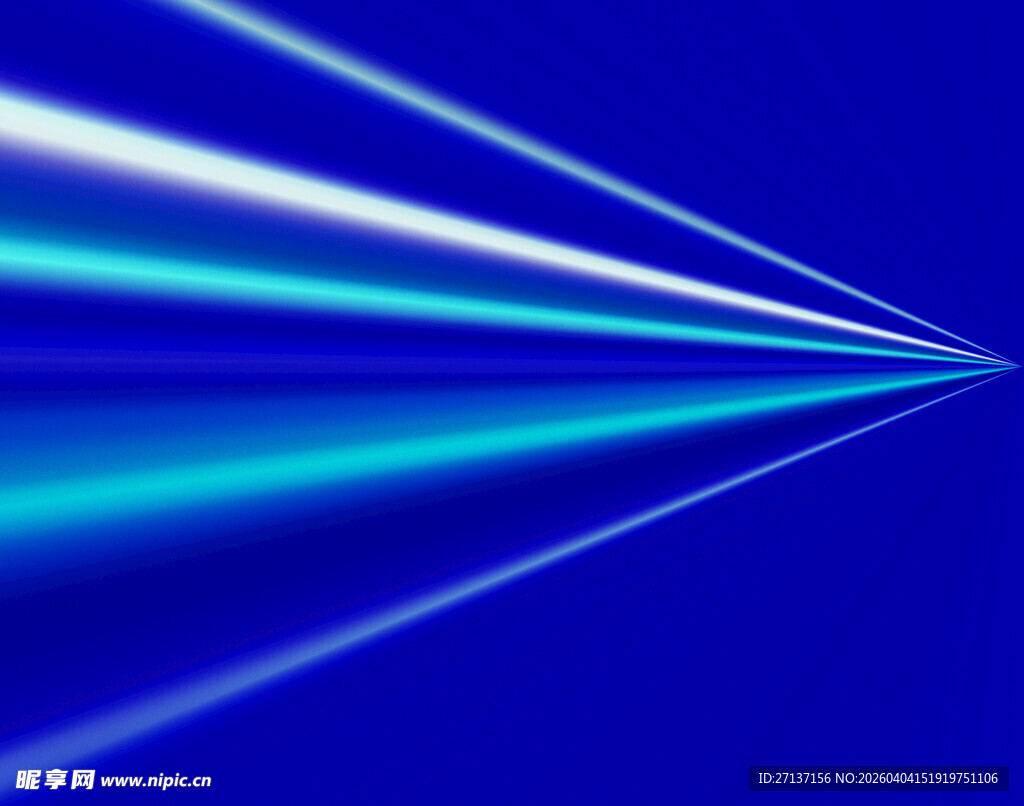 蓝色光线渐变科技背景图