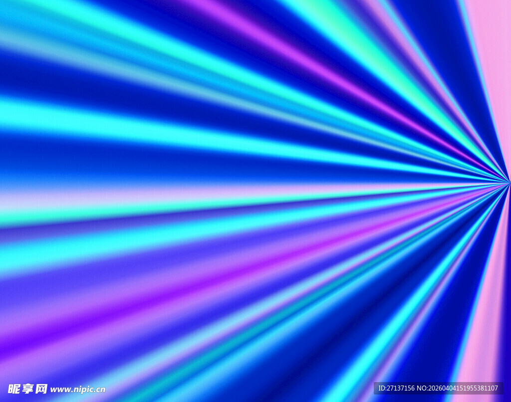 炫彩放射光线背景图