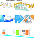 羽毛球馆文化墙 体育馆文化墙