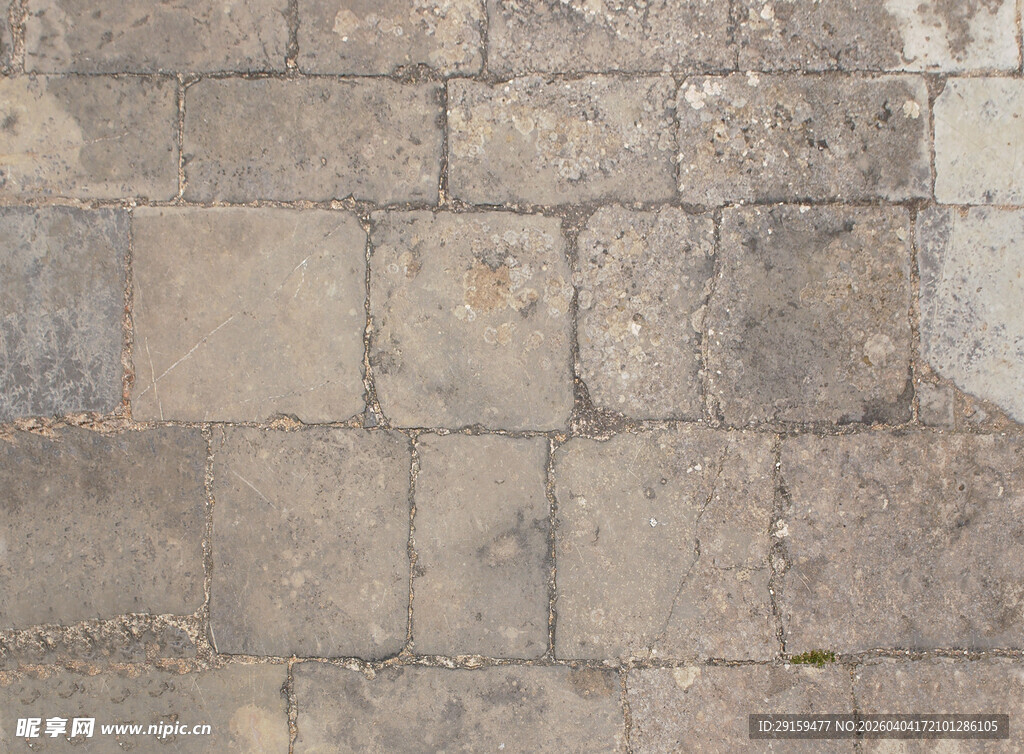 古朴石砌墙面纹理