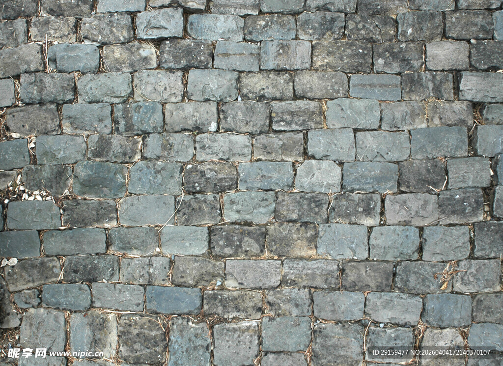 复古灰砖墙纹理