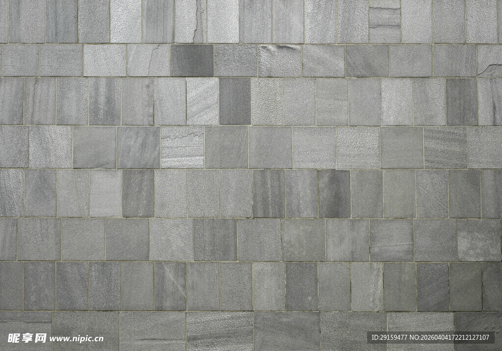 灰色拼接瓷砖墙面纹理