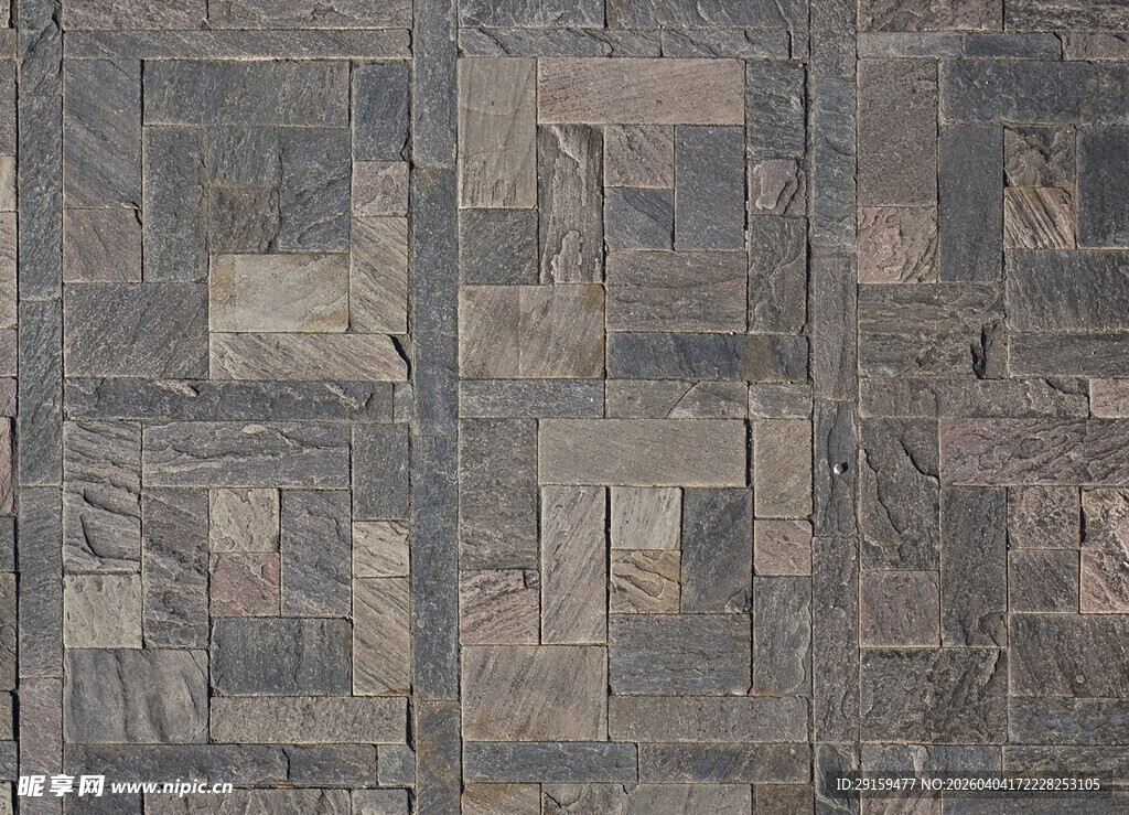 复古拼接地砖纹理图案