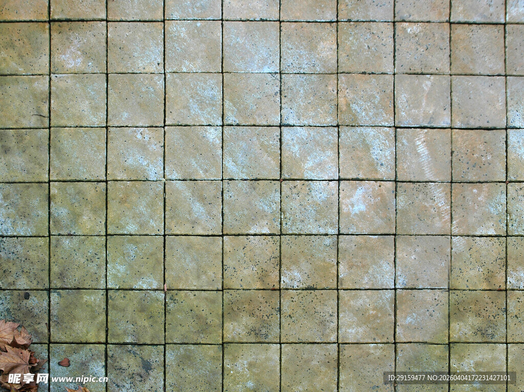 复古风格瓷砖墙面纹理