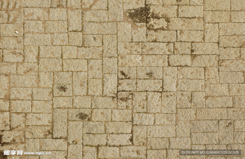 复古风石砖纹理背景图