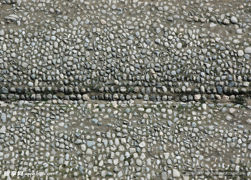 碎石路面纹理特写