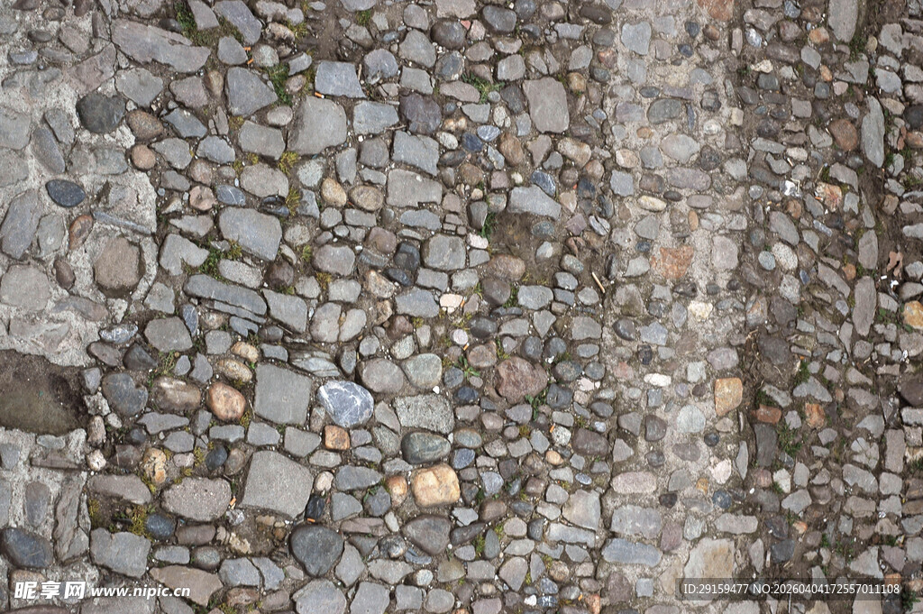 鹅卵石地面纹理