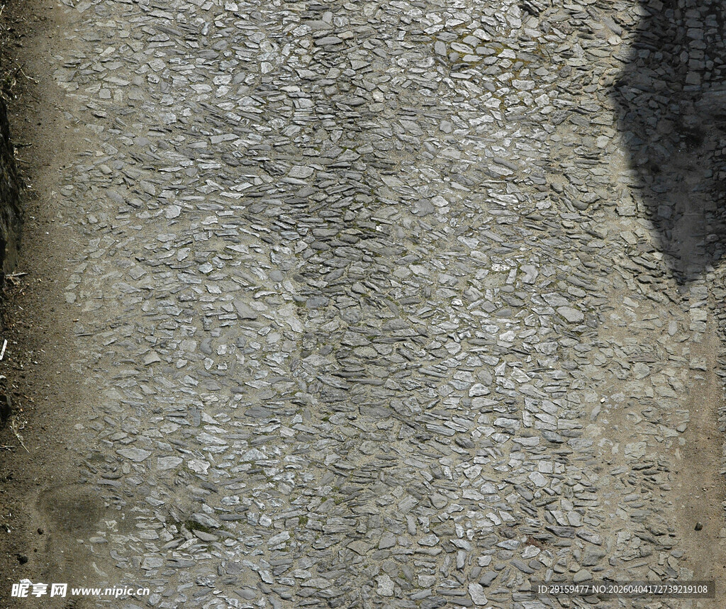 粗糙灰色石材纹理特写