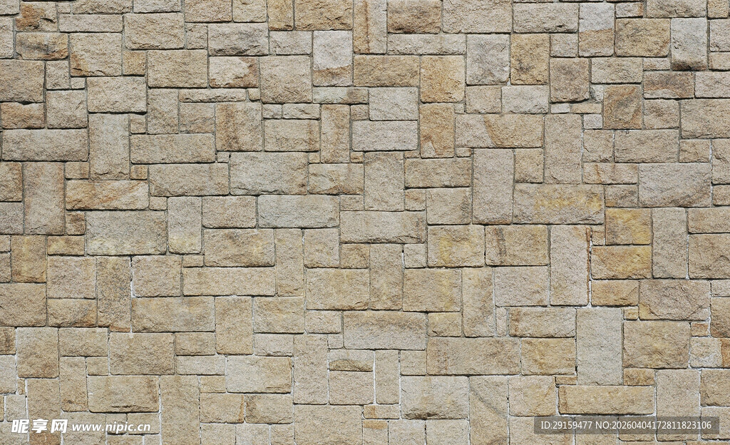 米色砖块墙面纹理