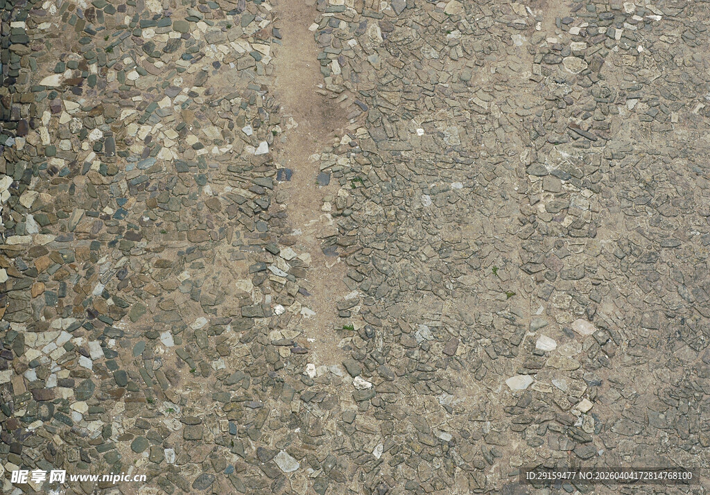 粗糙纹理的地面特写