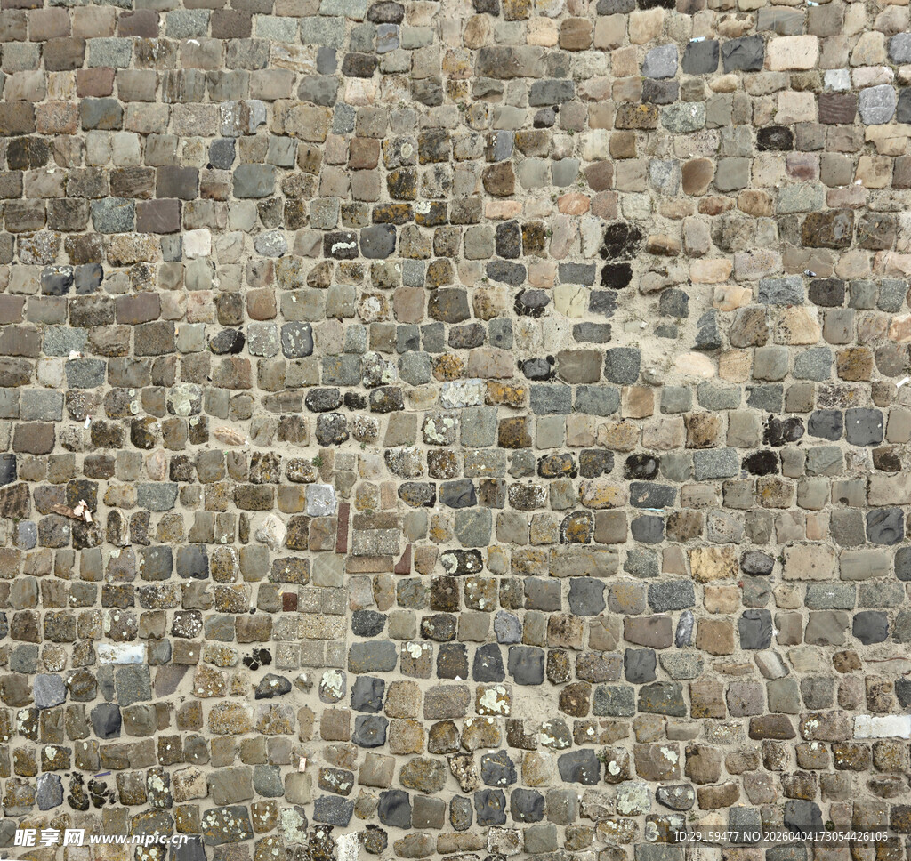 石砌马赛克墙面纹理