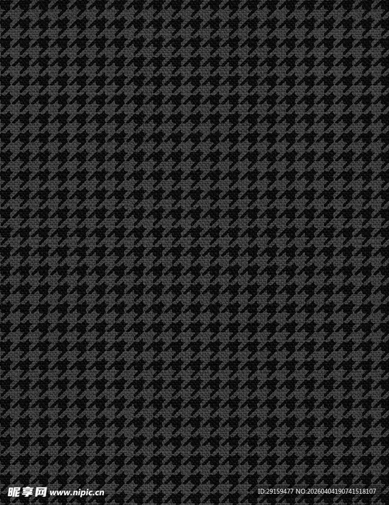 黑色格子纹理布料