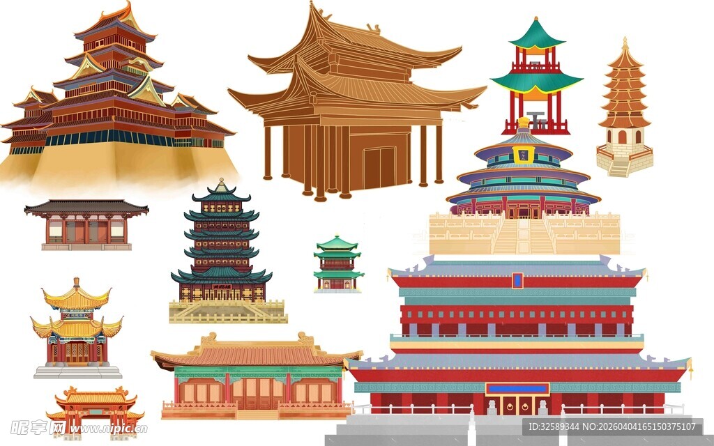 中式古建筑集合