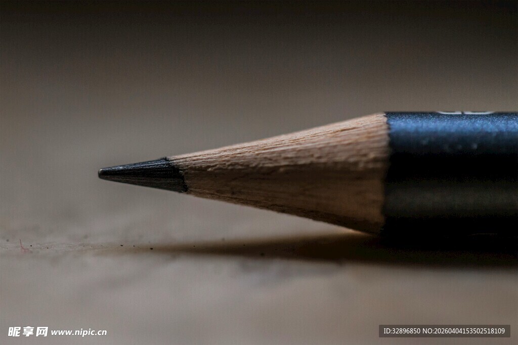 削尖的铅笔特写