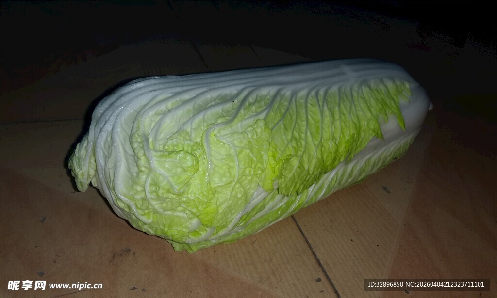 一颗新鲜的大白菜