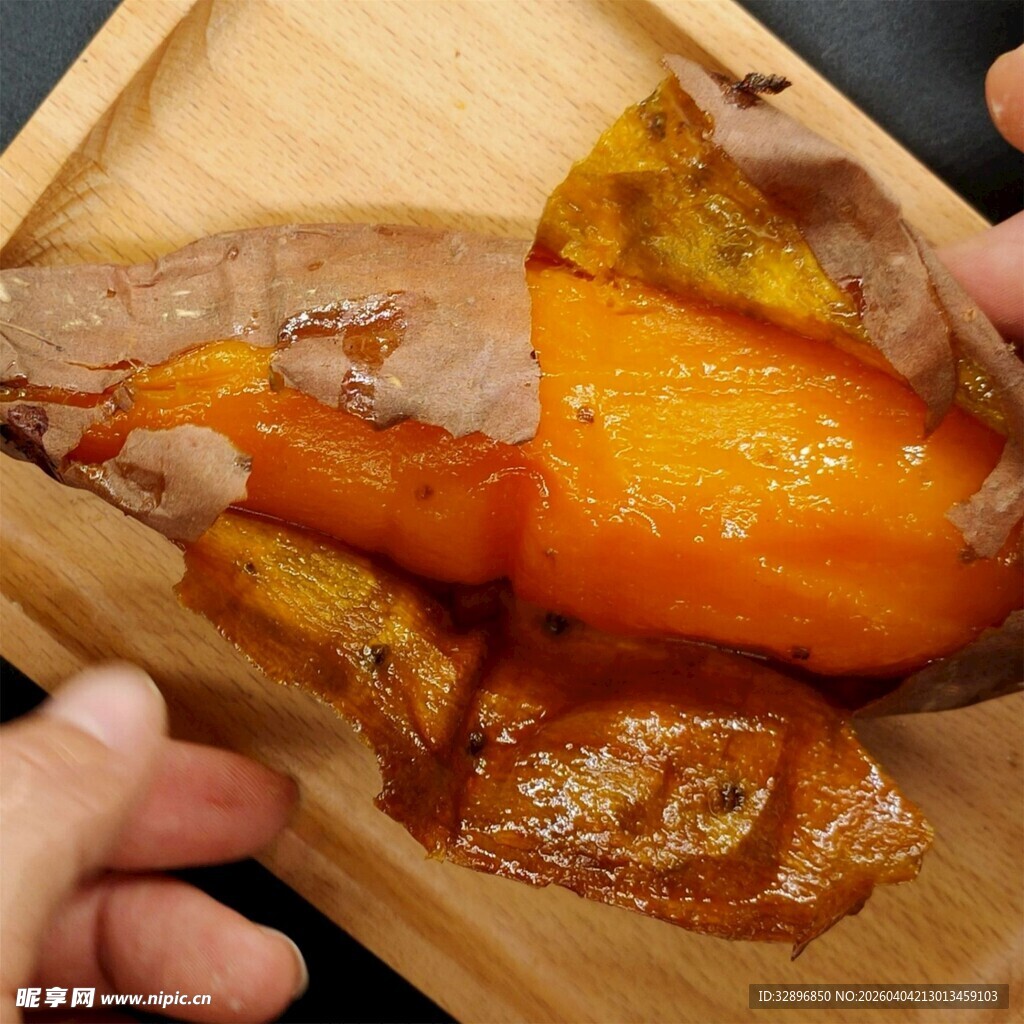 烤红薯诱人时刻