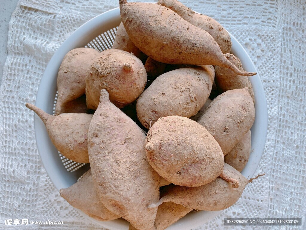 一碗新鲜红薯