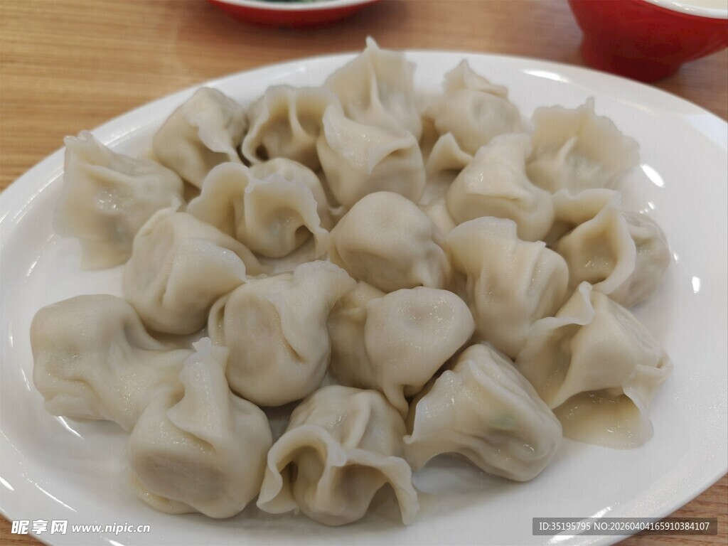 一盘美味饺子