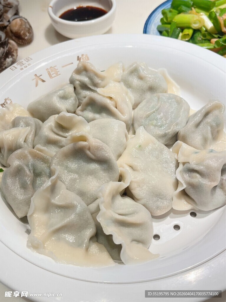 一盘美味饺子