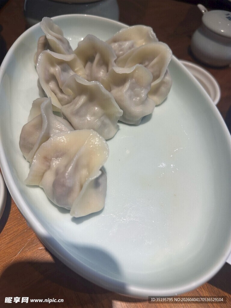 一盘美味饺子