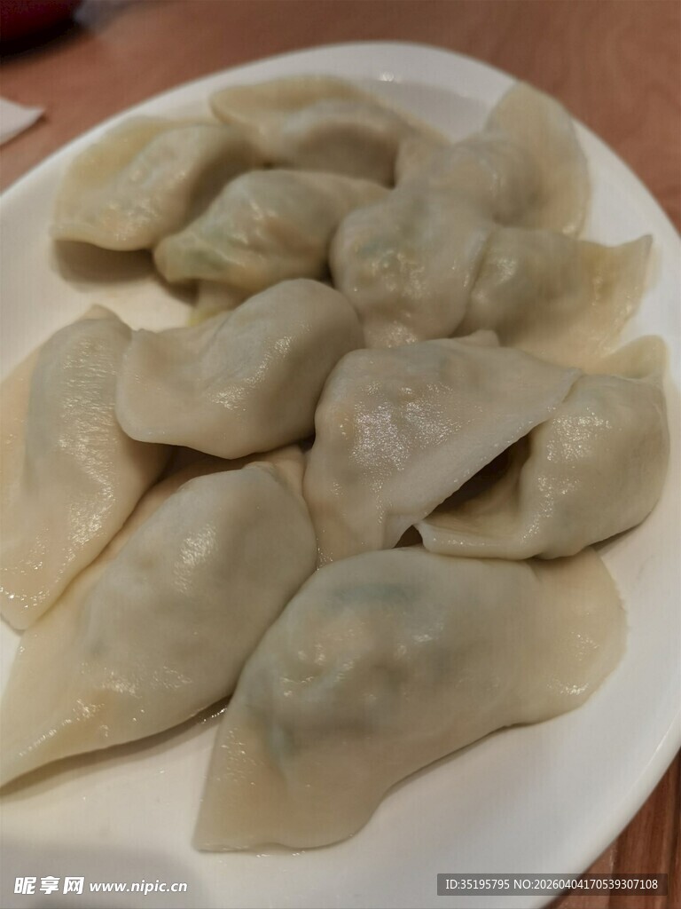 一盘美味饺子