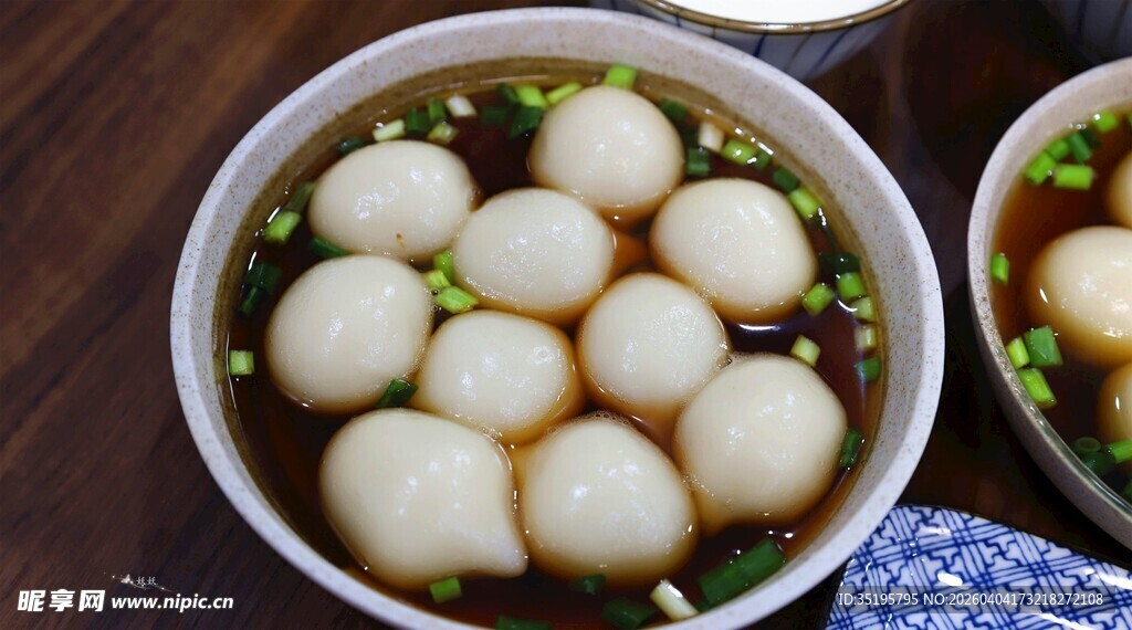 美味汤煮白玉丸子