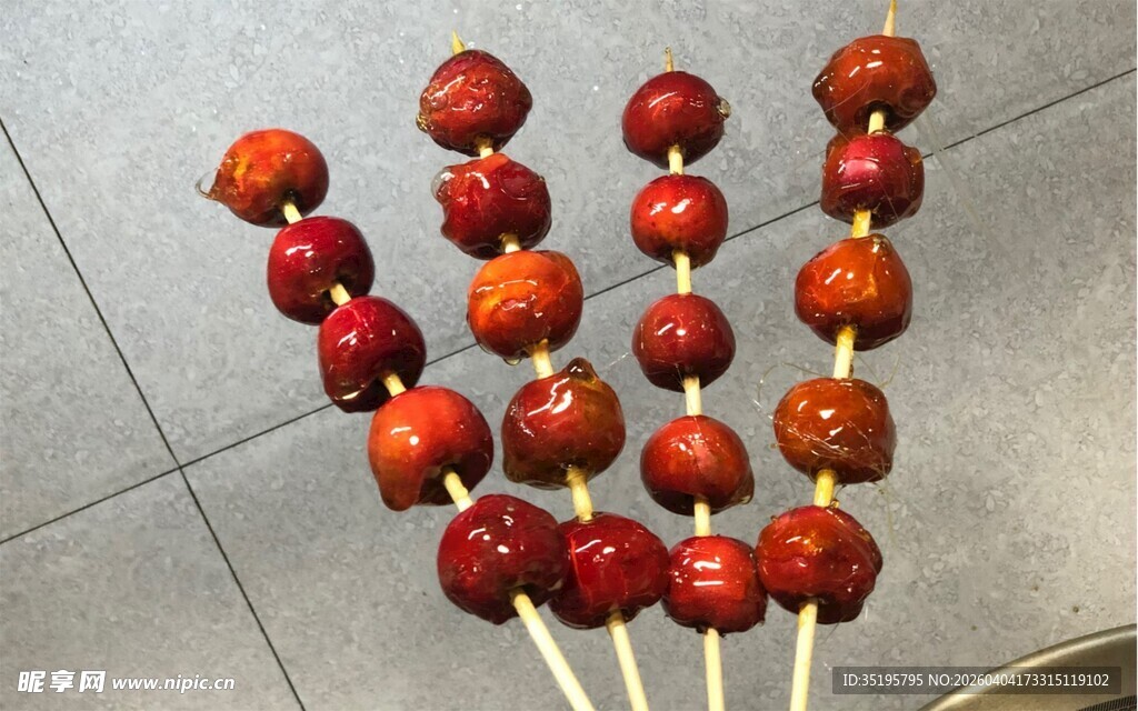 美味冰糖葫芦串