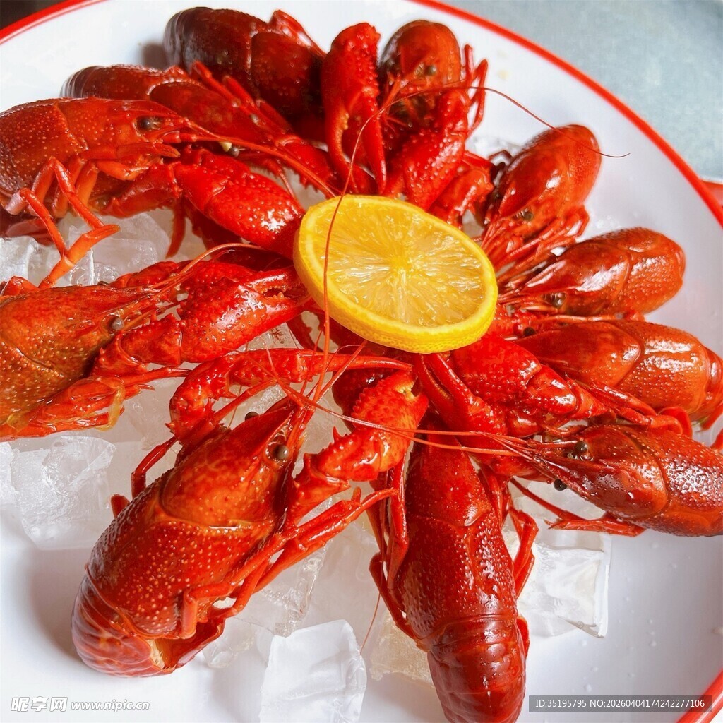 冰爽柠檬小龙虾