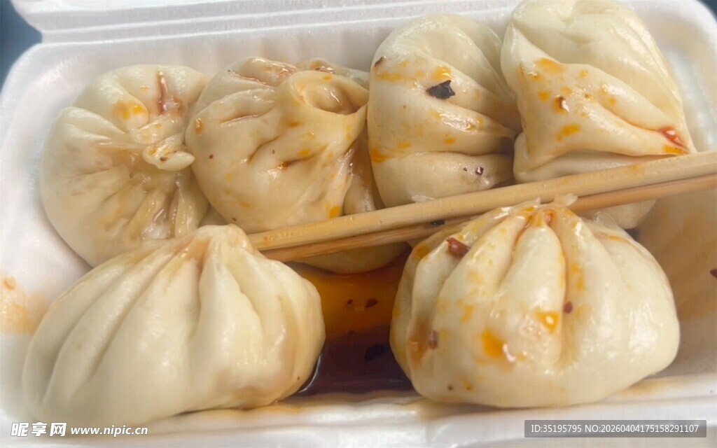 美味小笼包诱人早餐选择