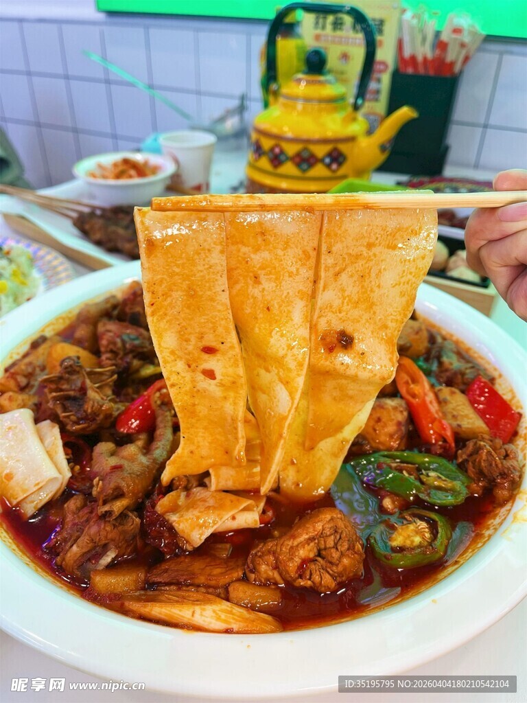 美味诱人的特色火锅食材