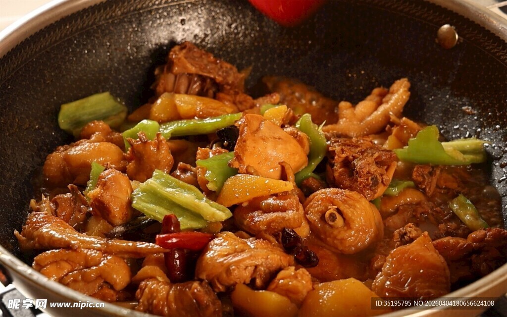 美味香辣干锅虾